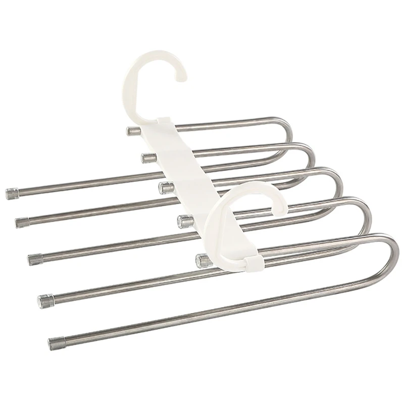 Space Saving Trouser Hangers, 2 Pieces Trouser Hangers Made of