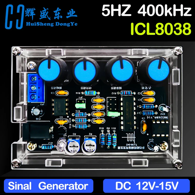 ICL8038 multi-function low-frequency Szemafor generátor multi-wave hegesztő Elektronfizika Kerülő út experime készlet DIY