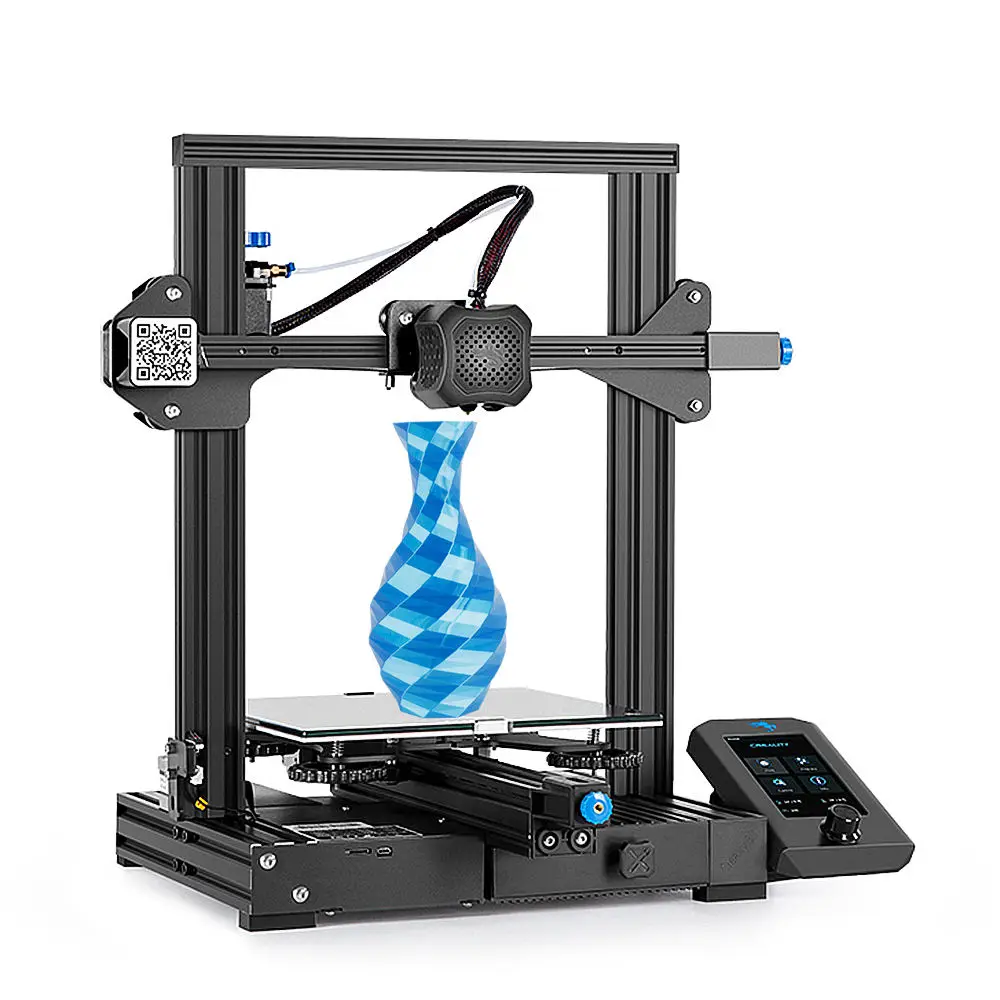

Новинка 2022, 3D принтер, металл, высокая точность, Ender 3 V2, размер 3D печати 220*220*250 мм, большой 3d принтер