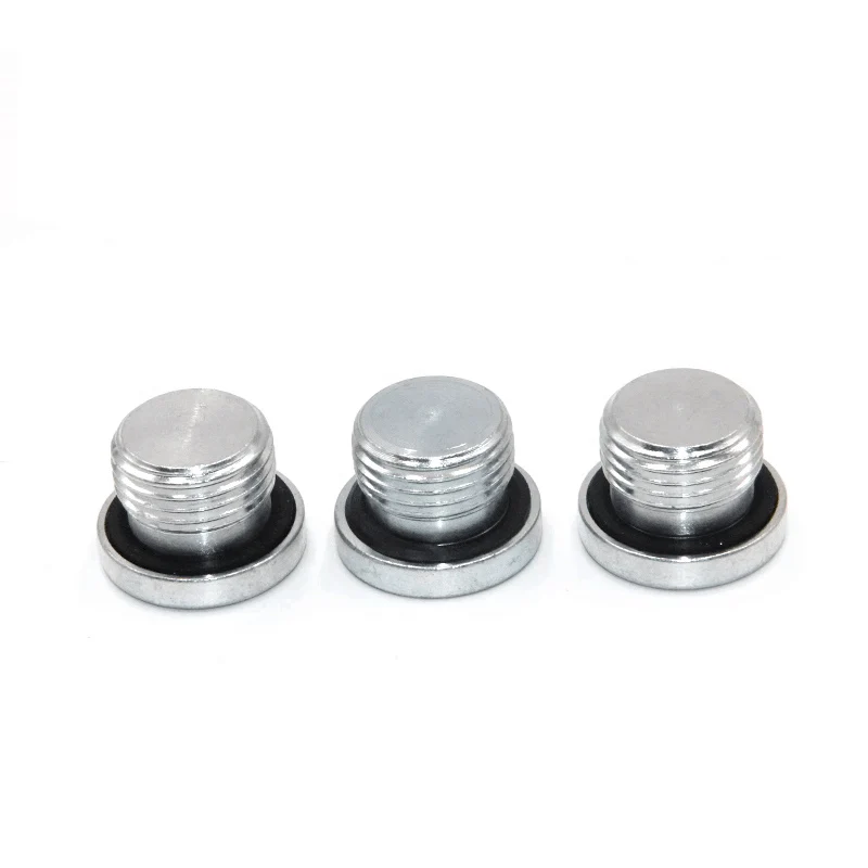 5/16"-24 3/8"-24 7/16"-20 1/2"-20 9/16"-18 3/4"-16 7/8"-14 UNF SAE Male Hex Socket Head ED End Cap Sealing Ring Flange Plug Pipe pipe fitting pipe plug