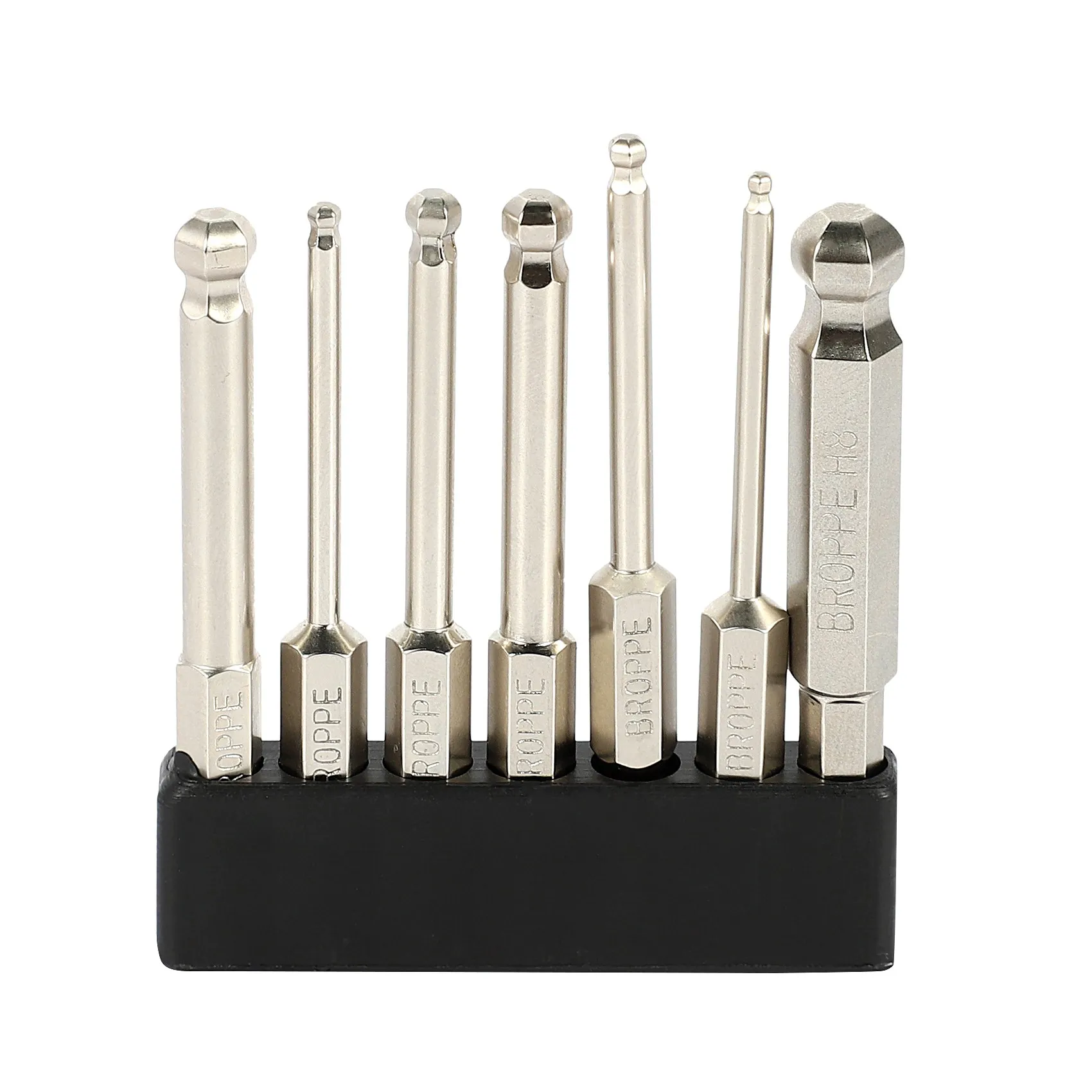 

7Pcs S2 Magnetic Ball Screwdriver Bit 1/4inch Inch Hex