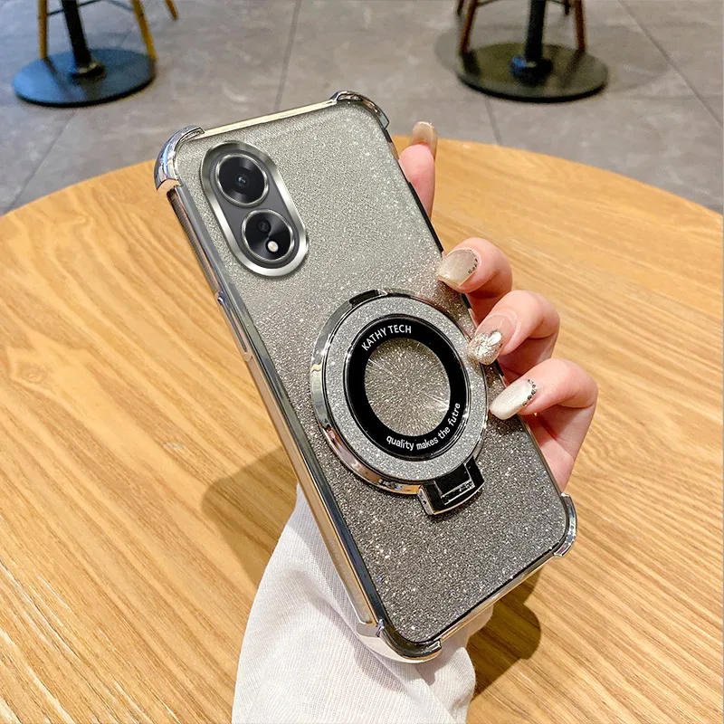 Shockproof Ring Holder Phone Case - Soft Cover