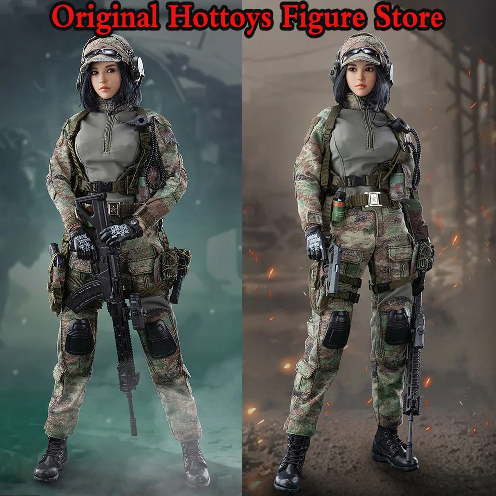 

FLAGSET 73050 1/6 Scale Women Soldier Precision Shooter Niya Female Team Member Full Set 12-inch Action Figure Doll In Stock