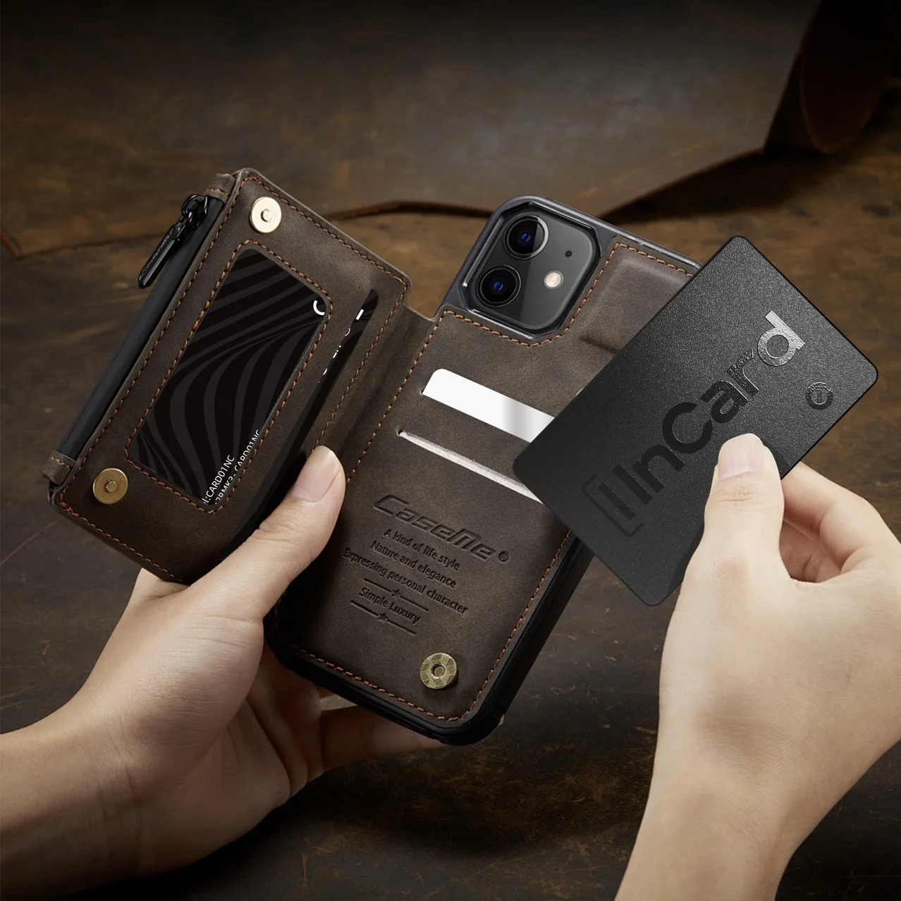 Bluetooth GPS Tracker Smart Finder  for IOS or Android Card Wallet