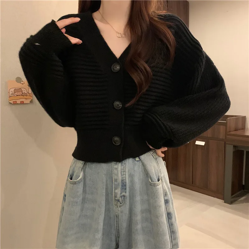 Women Long Sleeve Knitted Sweater