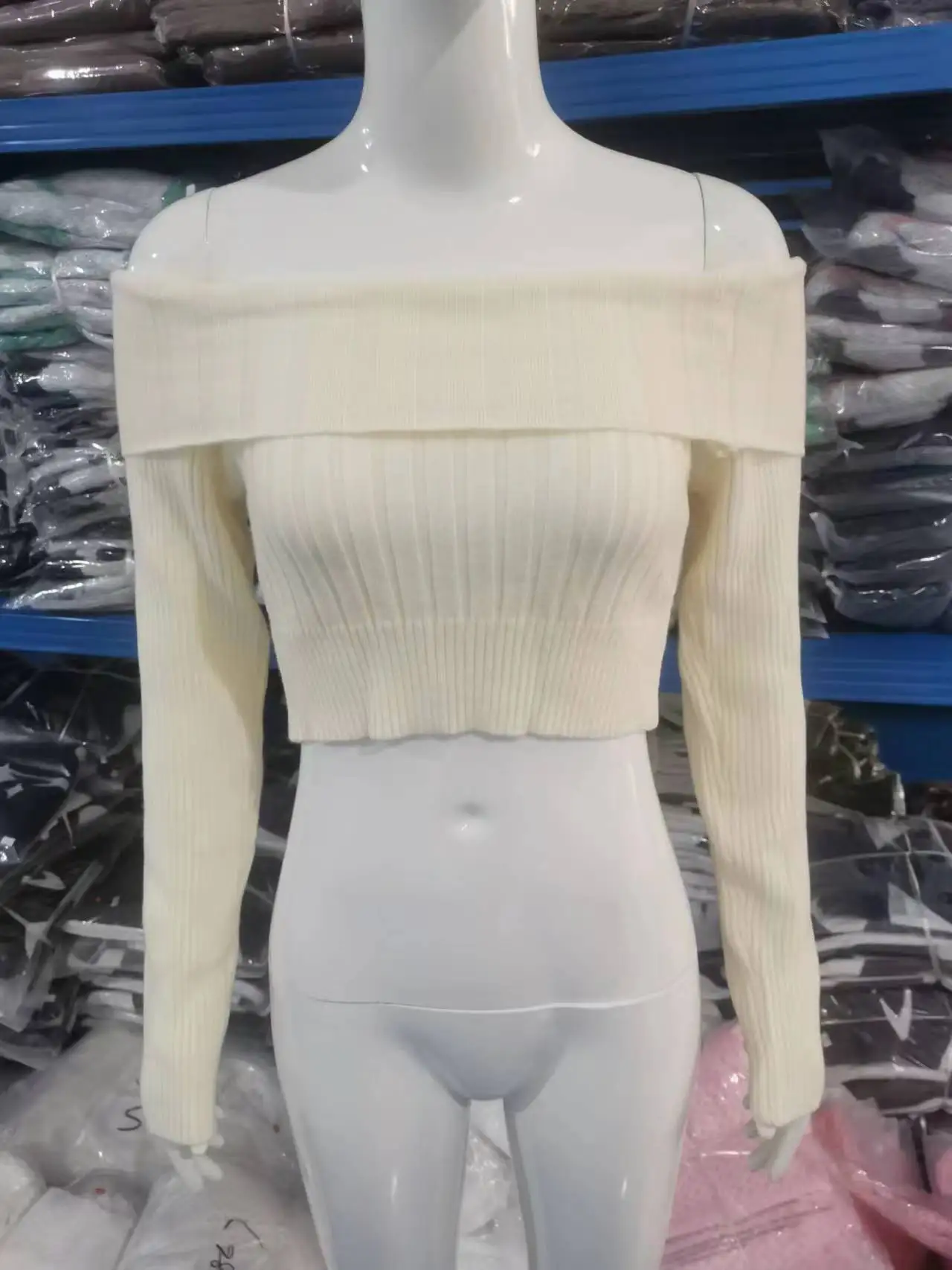 Women Knitted Summer Sweaters Long Sleeve Pullovers