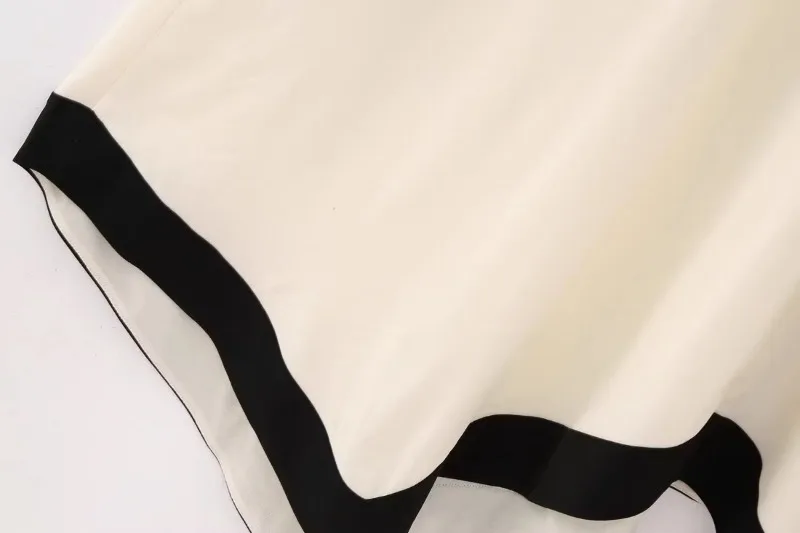 V Neck Backless Maxi Dresses For Women Color Block Slim Sexy Sundress Femme Street Fashion Party Temperament Dress Woman