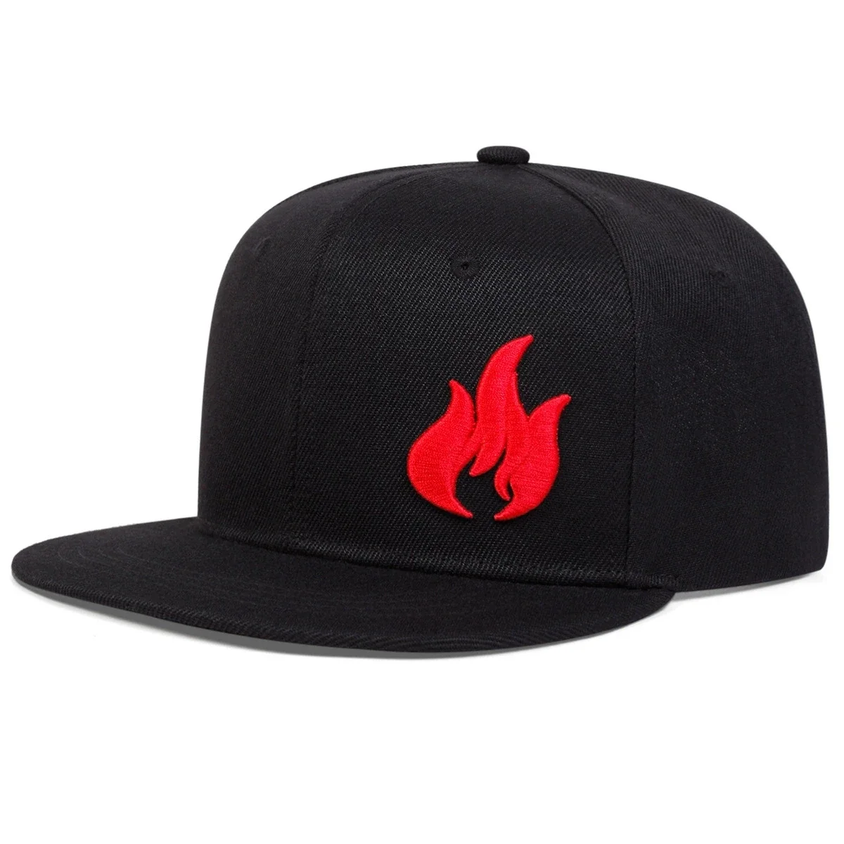 Creative Fashion Flame Embroidery Baseball Cap Adjustable Cotton Snapback Hat Men Women Outdoors Hip Hop Trucker Hats Sport Caps 6
