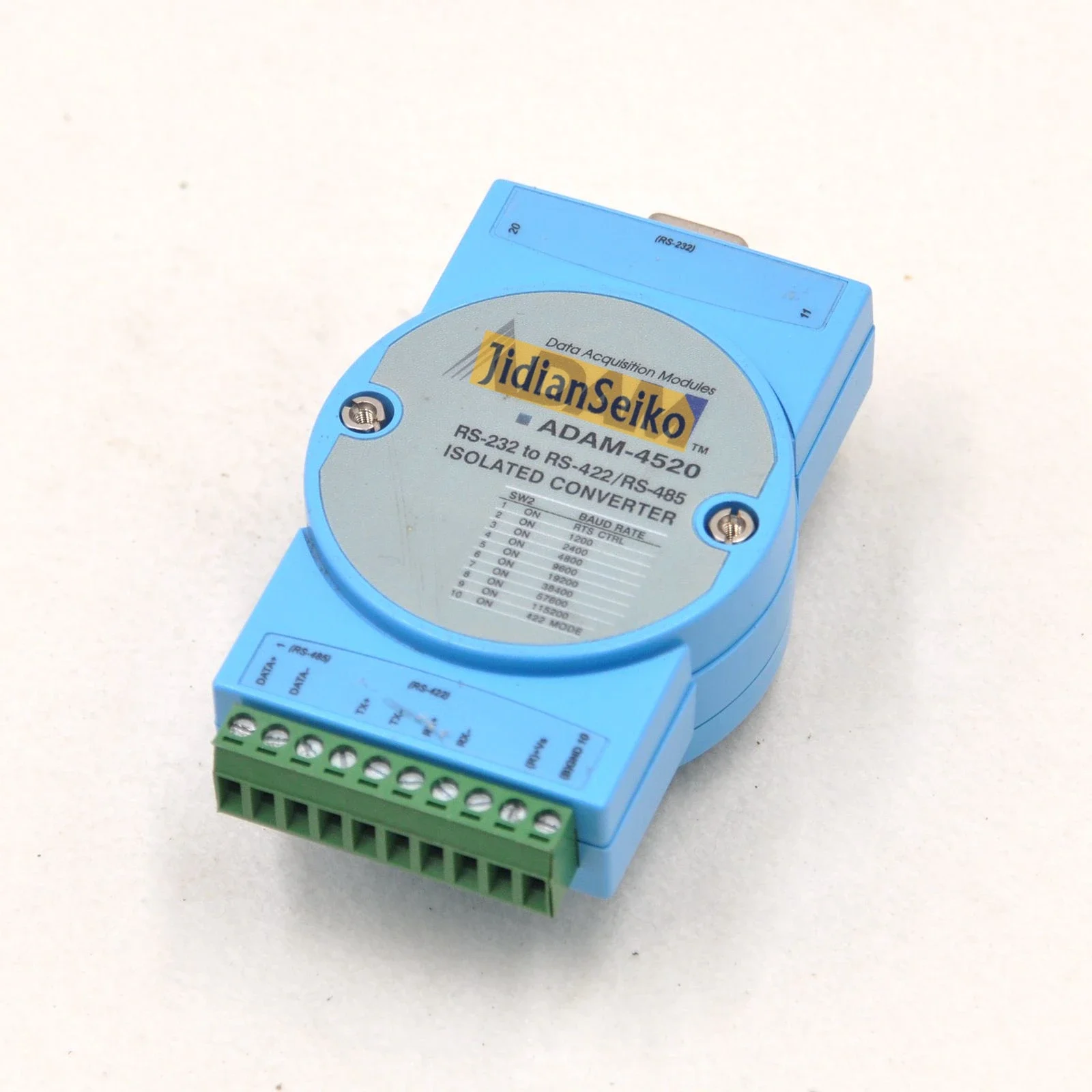 Adam-conversor Conversor Serial Isolado Rs232 para Rs422485 Usb Repetidor Supressor de Surtos Usado -4520