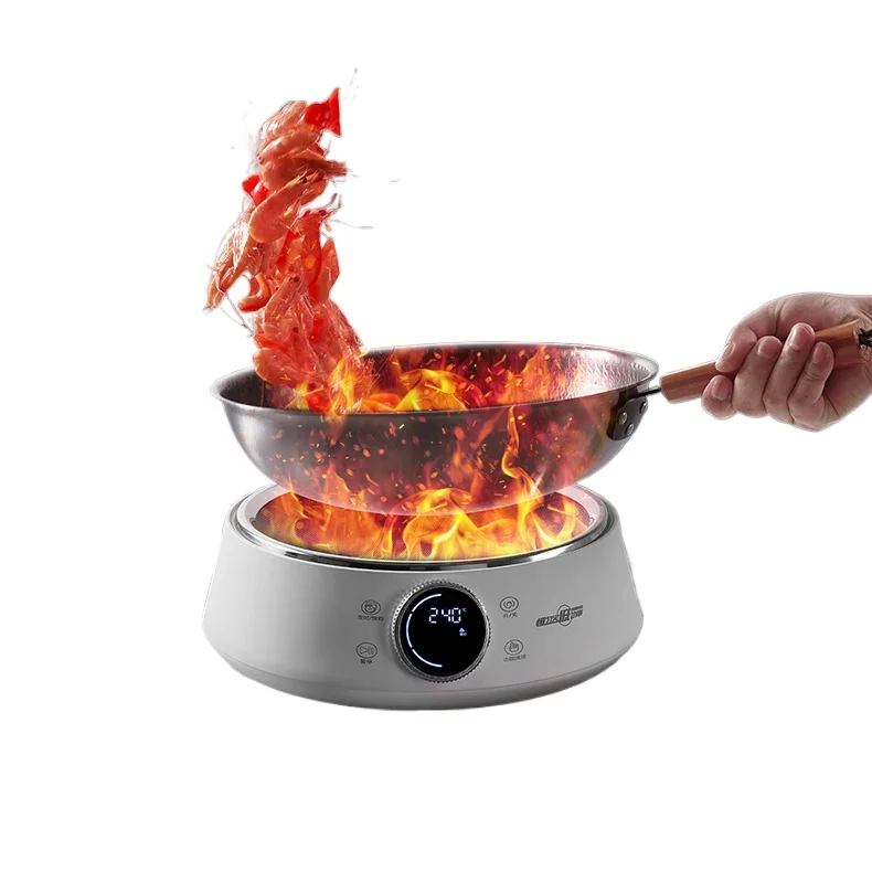 220V 4200W Household Concave Electromagnetic Stove 8 Gear Adjustment 280mm 3