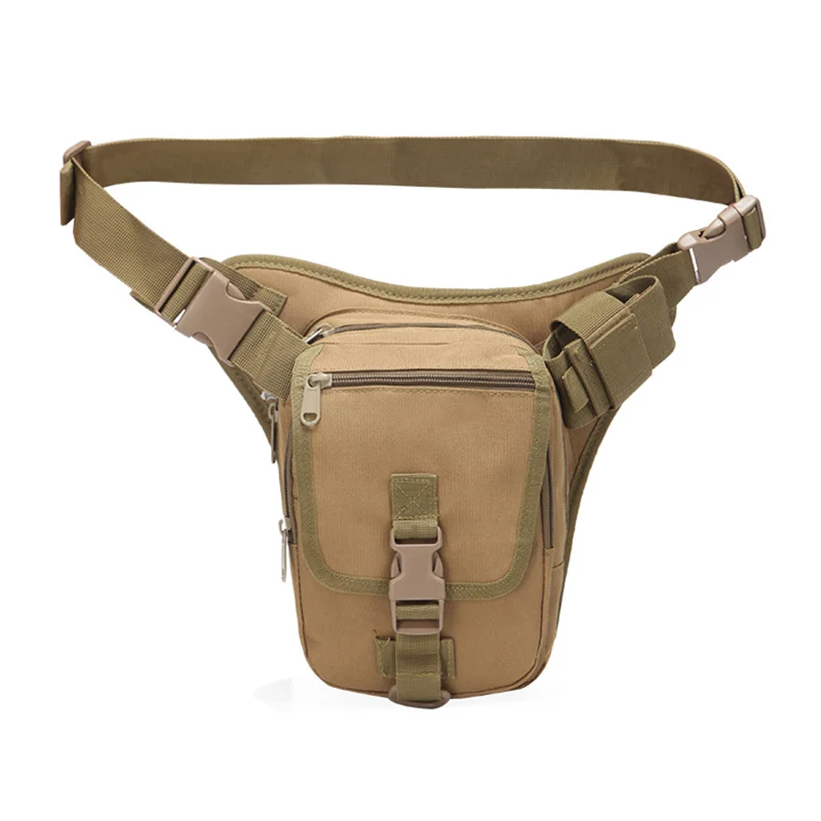 Waterproof Camouflage Waist Bag for Outdoor Camping and Cycling