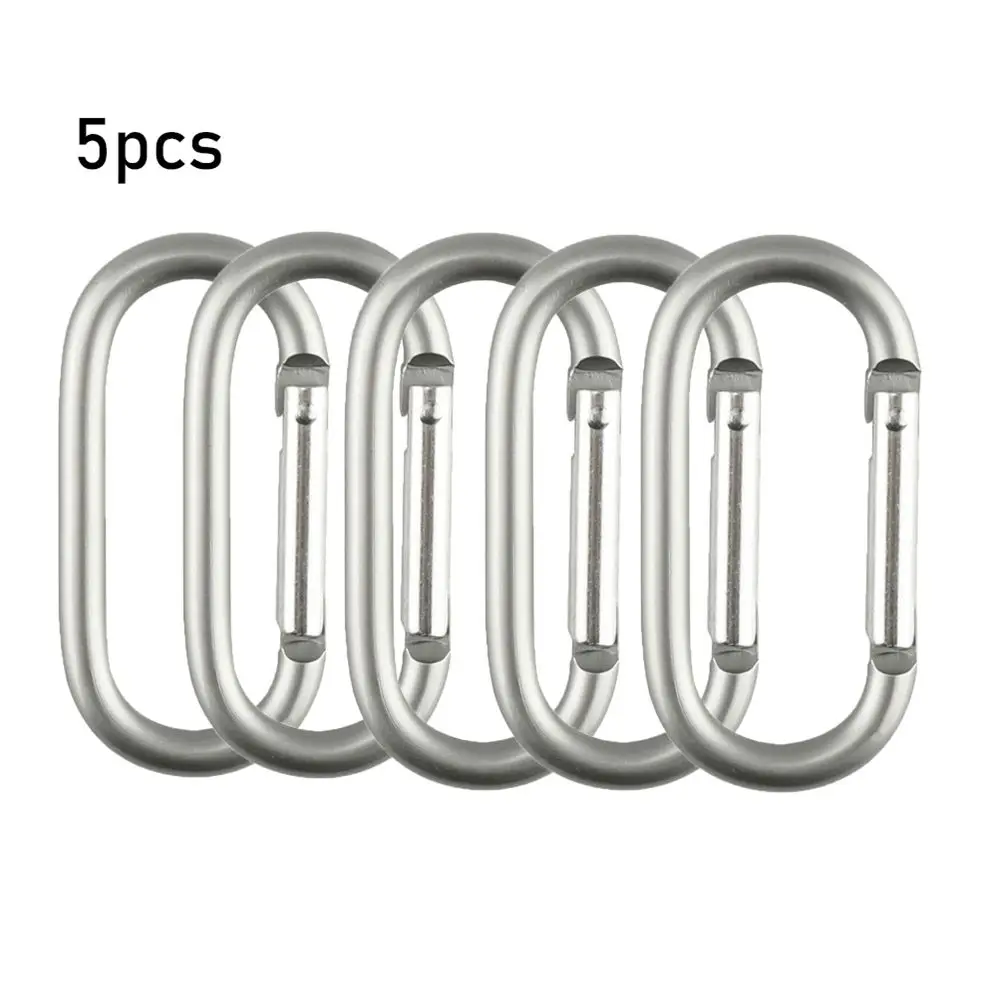 Alloy Aluminum Survival Gear Carabiner Set - Camping & Mountaineering Essentials
