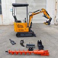 Customized China Mini Excavator small digger mini excav machine with diesel engine mini excavator