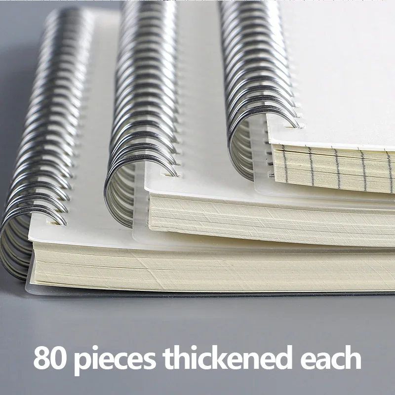 Bullet Journal Notebook Student Notebook Leather Notebook Budget Binder Notebook A5/B5 Notebook Spiral book coil Planner Lined Blank Grid Paper Journal Diary Sketchbook For School Supplies Stationery Office