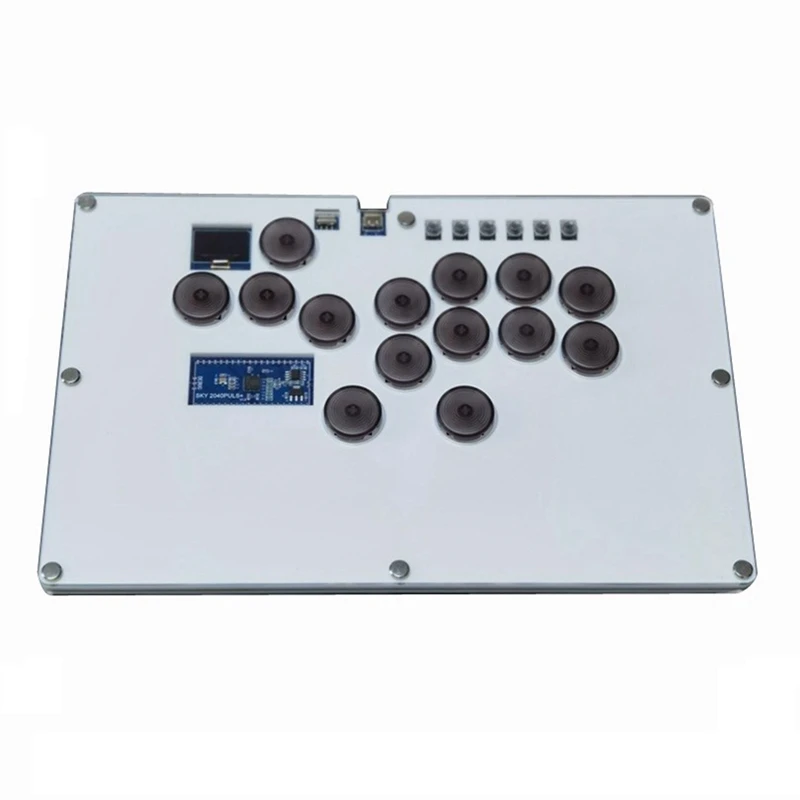 

Arcade Fighting LED Hot-Swap For Hitbox Leverless Controller Xinput/Dinput Mini Buttons Console For PC/NS/PS4/PS3/Steam