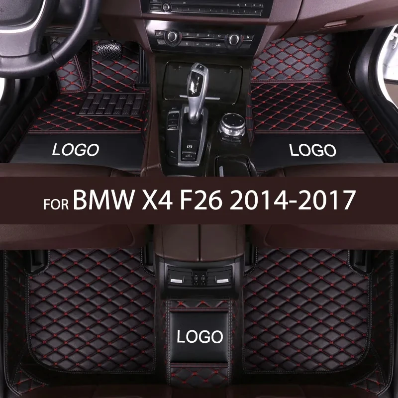 

APPDEE Car floor mats for BMW X4 F26 2014 2015 2016 2017 Custom auto foot Pads automobile carpet cover