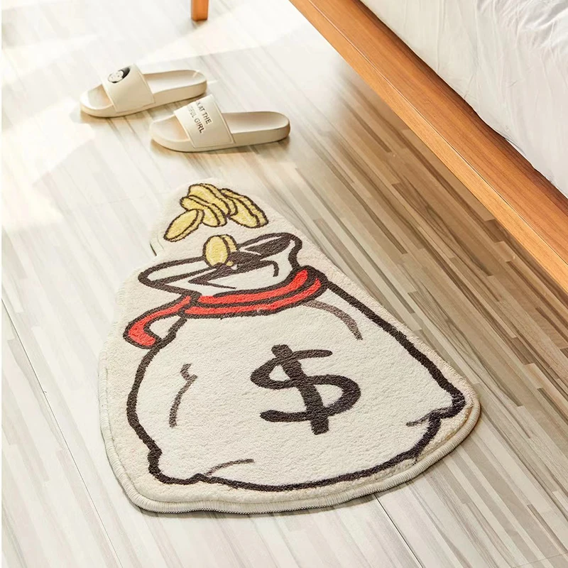 

Money Rugs Cute Doormat Floor Mat for Living Room Kitchen Carpet Laundry Runner Rug Bedroom Bathroom Mat Home Decor