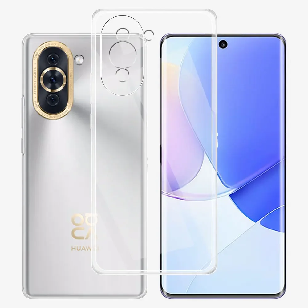 Crystal Clear Silicone Soft Phone Case - Ultra Slim Transparent Cover