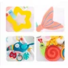 Newborn Infant Soft Plush Toy Teether Rattles Toys Baby Educational Toys Brain Developmental Hand Grip Cute Stuffed Animal Toys 6