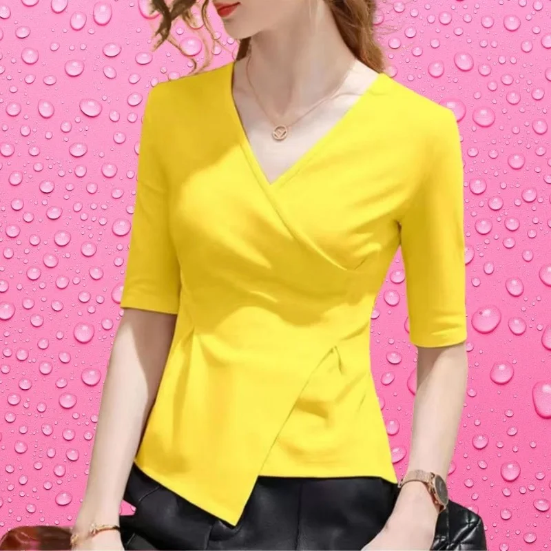 4XL 2023   콺 v  ̵ м ĳ־ ݼҸ 繫  ָ ÷ Ƿ ž & Ƽ WY0856