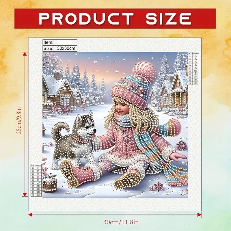 5D DIY Diamond Art Painting Set, Handmade Crafts, Special Shaped Diamonds Add Three-Dimensional Effect, Can Be Completed Alone o - 6