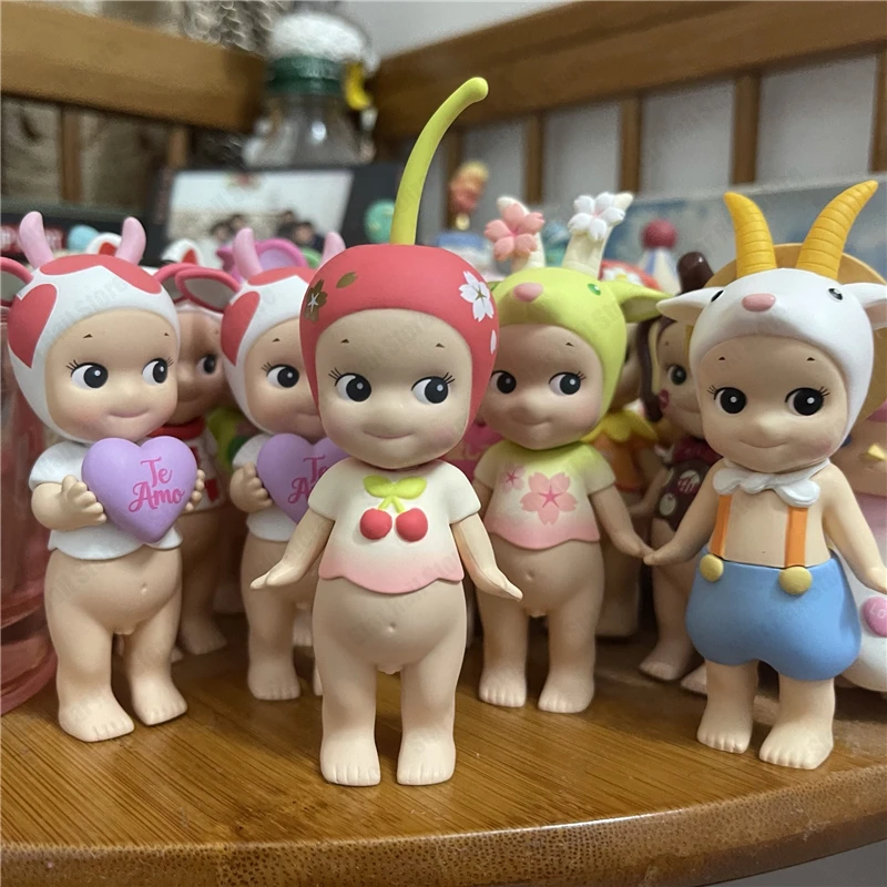 

Sonny Angel Cherry Blossom Series Mystery Box Blind Box Surprise Kawaii Box Anime Figure Collection Birthday Cute Doll Toys Gift