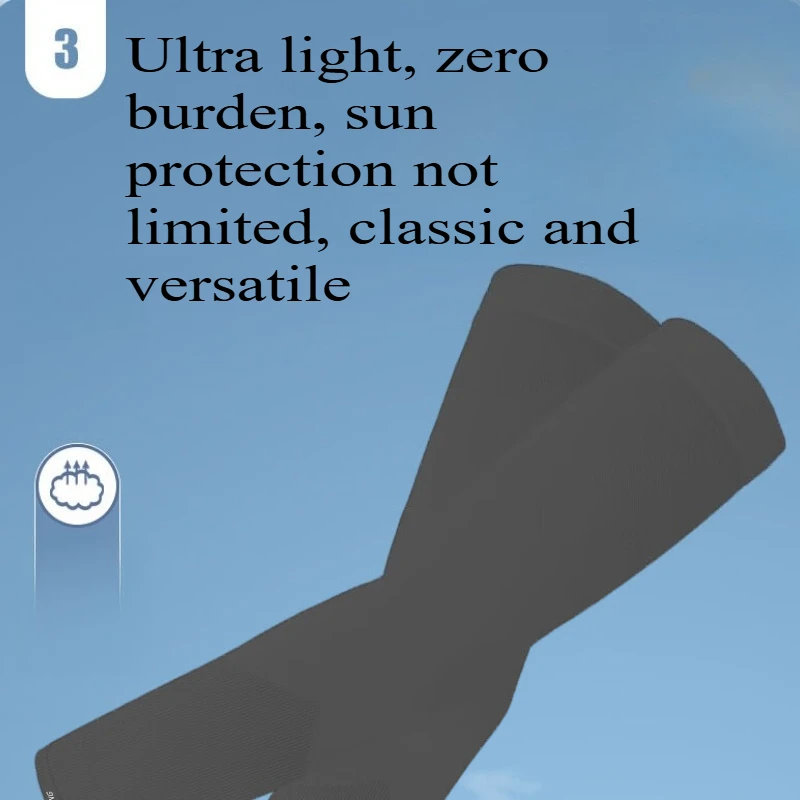 Sunscreen Outdoor UV Sun Protection Compression Arm Sleeves Women Men Sports Football Golf Cooling Sleeve Summer Ice Silk Ridin