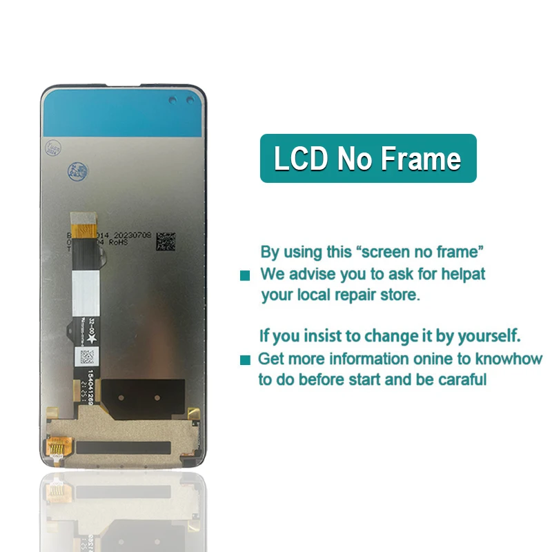 모토로라 모토 G100 LCD 터치 스크린 디지타이저 어셈블리, 6.7 인치 LCD 디스플레이, 모토 G100 LCD XT2125 XT2125-4
