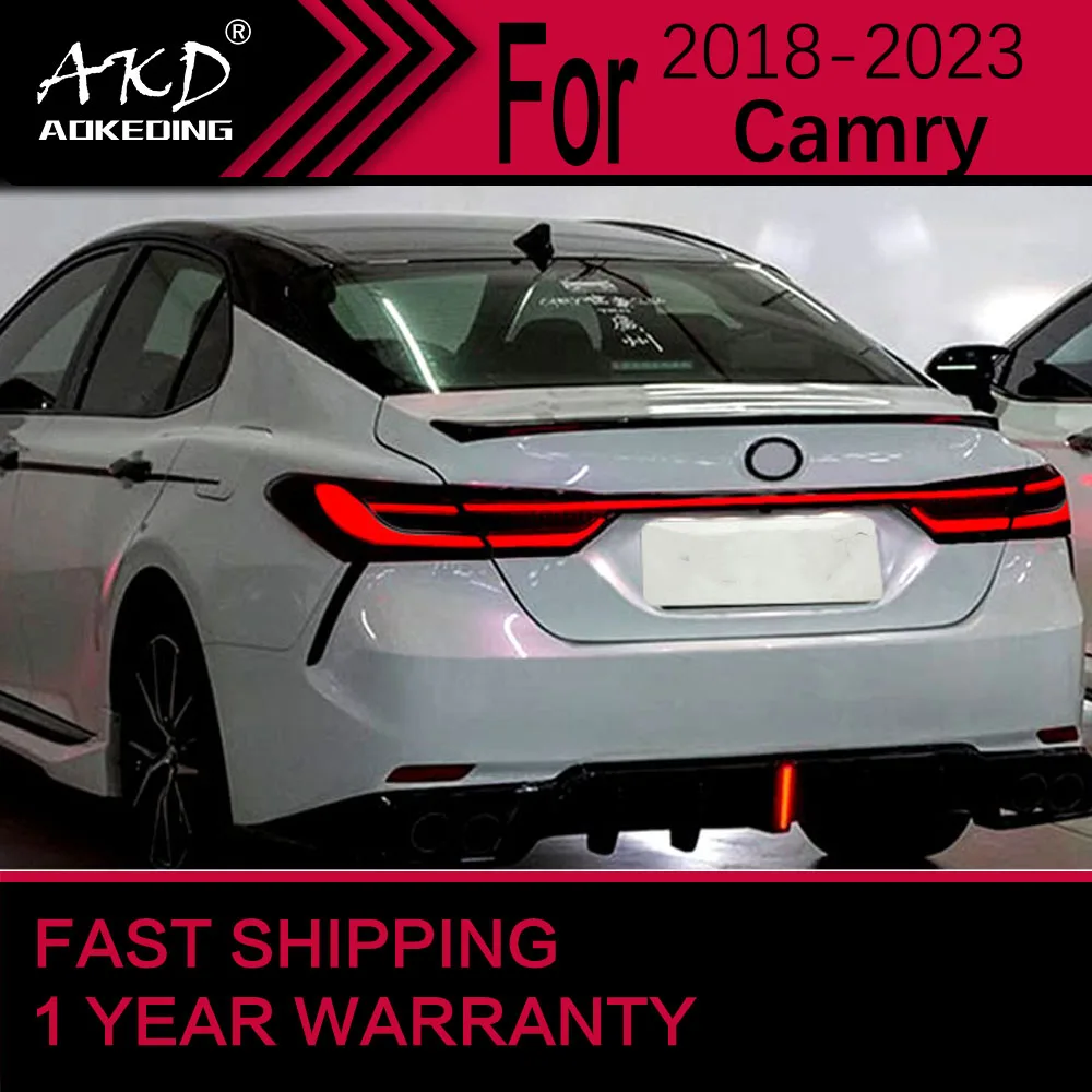 

Car Lights for Toyota Camry XSE LED Tail Light 2018-2023 Camry Rear Stop Lamp Brake Signal DRL Reverse Automotive Accessories