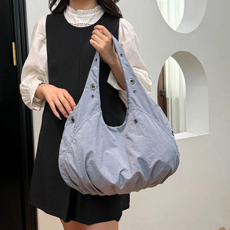 Women'S Casual Handbag Shoulder Bag Large Capacity Durable Polyester with Adjustable Strap for Commuting, Travel & Everyday Use