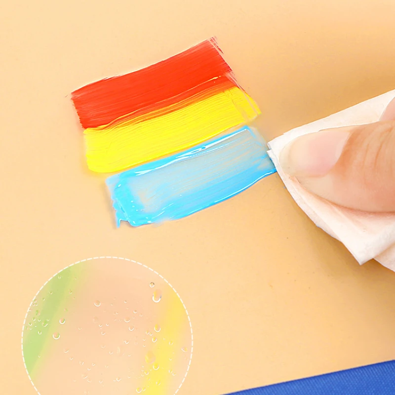 Kids Painting Apron Children's art painting apron transparent long sleeved bib graffiti anti fouling and waterproof painting apron