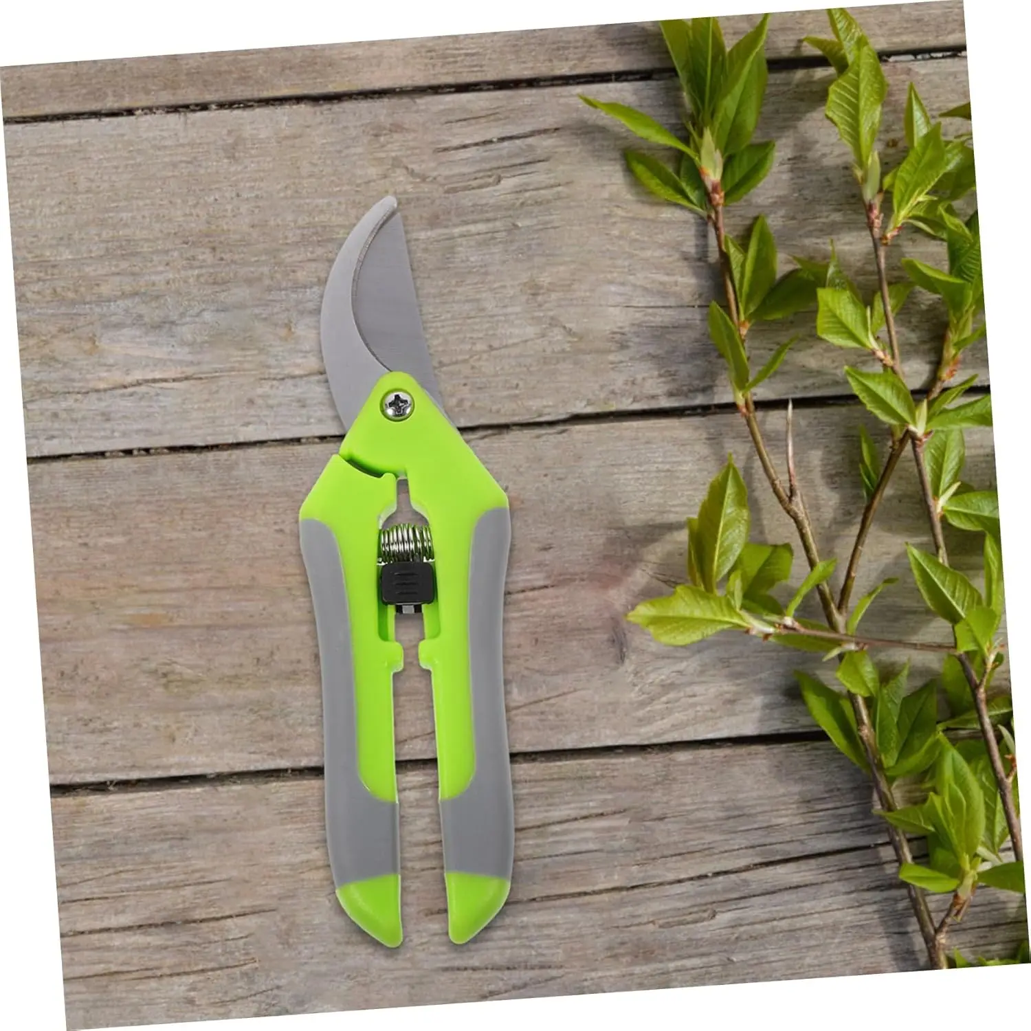 2PCS Flower Pruning Scissors – Heavy Duty Garden Shears with Non-Slip Handle 4