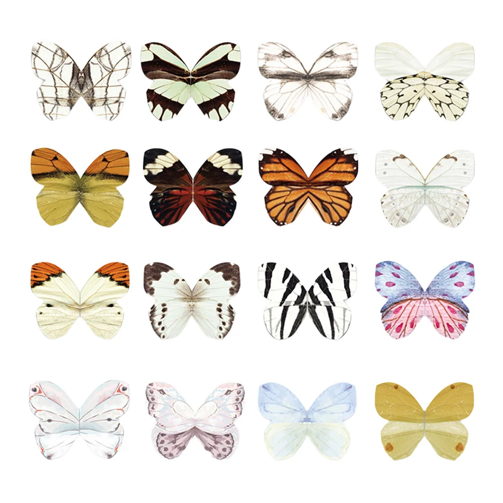 Bookmarks Butterflies Shape Magnetic Page Markers 16Pcs for Students magnetic bookmark bookmarks stationery supplies
