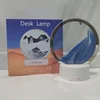 Quicksand Table Lamp, internet red hourglass decompression ornament 3D three-dimensional sand painting water painting colorful R 3