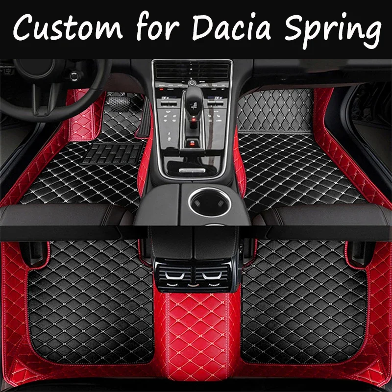 Tappetini Auto Per Dacia Spring Electric Renault City K-Ze Renault Kwid E-Tech Electric 2021 ~ 2023 Pad Impermeabile Accessori Auto