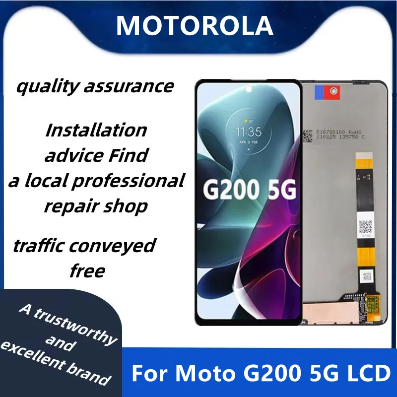 6.8 "; Originale Per Motorola Moto G200 5G Display Lcd G200 Touch Screen Digitizer Per Moto Edge S30 Display Edge (2021) Con Strumenti