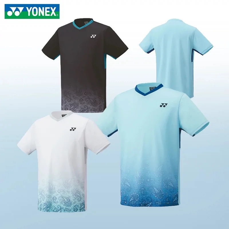 Yonex Badminton Short-sleeved T-shirt Summer Competition Training Quick-drying Breathable Sweat-absorbent short sleeve t shirt