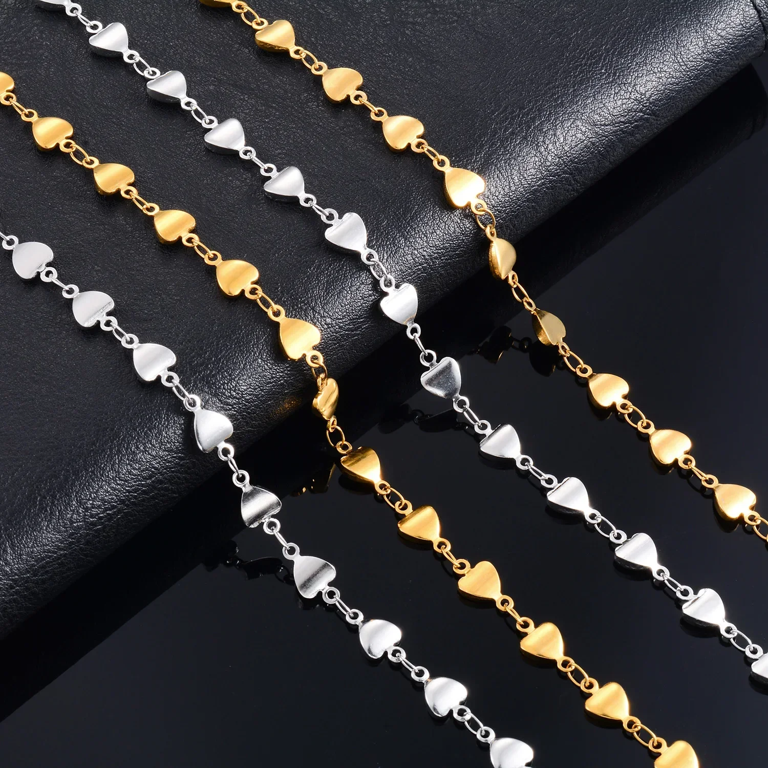Bracelet Jewelry for Women Girl Stainless Steel 18K Gold Plated