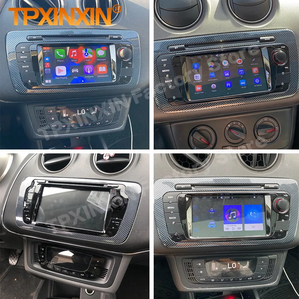 Autoradio Android 4+64GB Per Seat Ibiza (2009-2013) Con Wireless Carplay, GPS, Bluetooth, Touch 9 Pollici E Telecamera Posteriore - 3