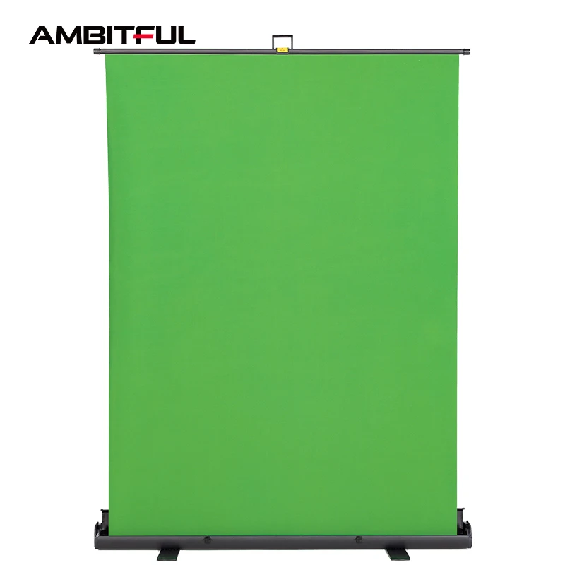 150x200cm Portable Green Screen with Live Green Screen Portable Stand