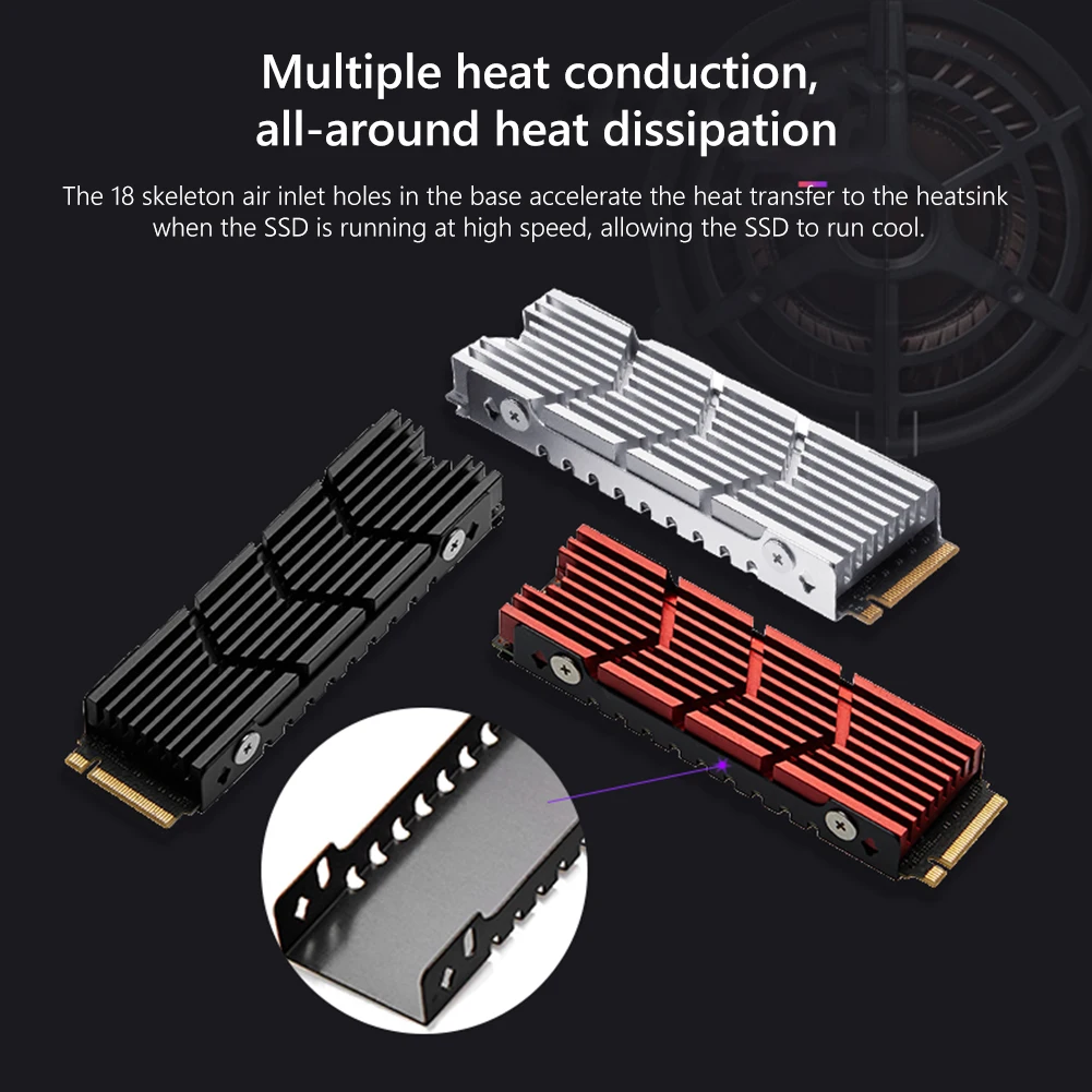 FinalCool  Ǹ е尡 ִ ˷̴  , M2/M2 PRO 2280 SSD 濭, M.2 NVME , PS5 PCIE 2280 SSD