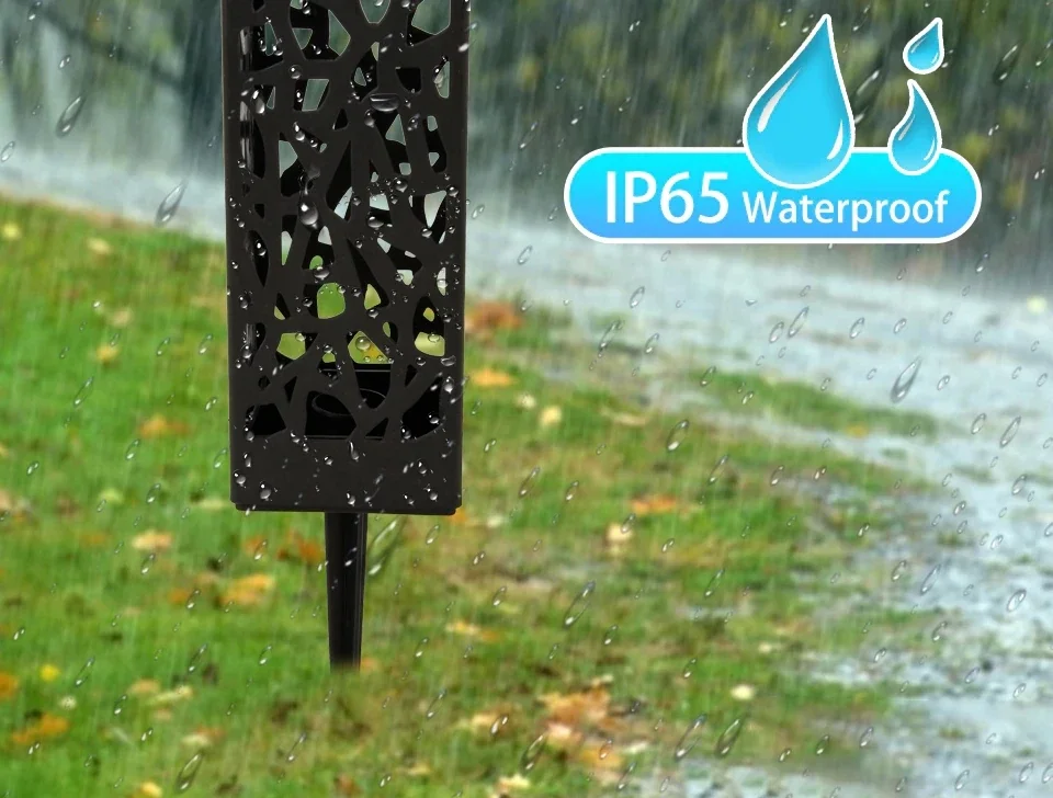 Description Picture 6 of item1/2/4pcs Solar Lawn Light Outdoor LED Solar Lamp Solar Powered Garden Decoration Lights Waterproof For Courtyard Park Pathway