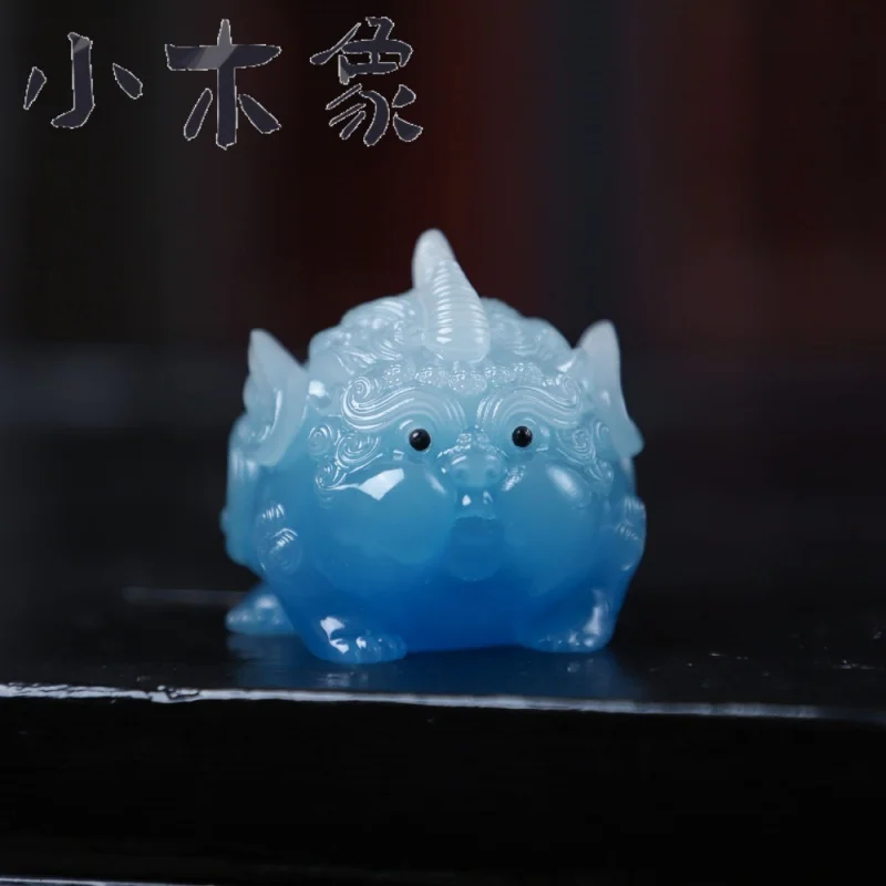 

Красочный светящийся камень пухлый Дуду Xiaoxiao ручные части для кабинета офисного стола Поверхностная панель украшение интерьера автомобиля прекрасные подарки Whol