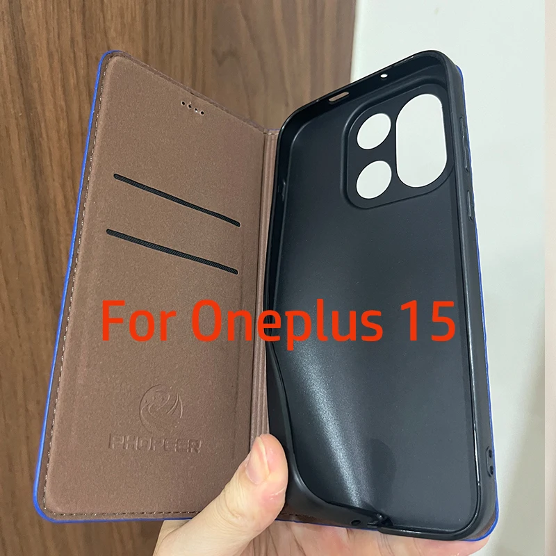 Magnetic Genuine Leather Flip Wallet Phone Case Cover