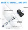 XTOOL TS100 Sensor Tools Work with TP150 Tire Pressure Monitor Programming Sensor 433 & 315MHZ TPMS Sensor Tire Repair Scanner 5