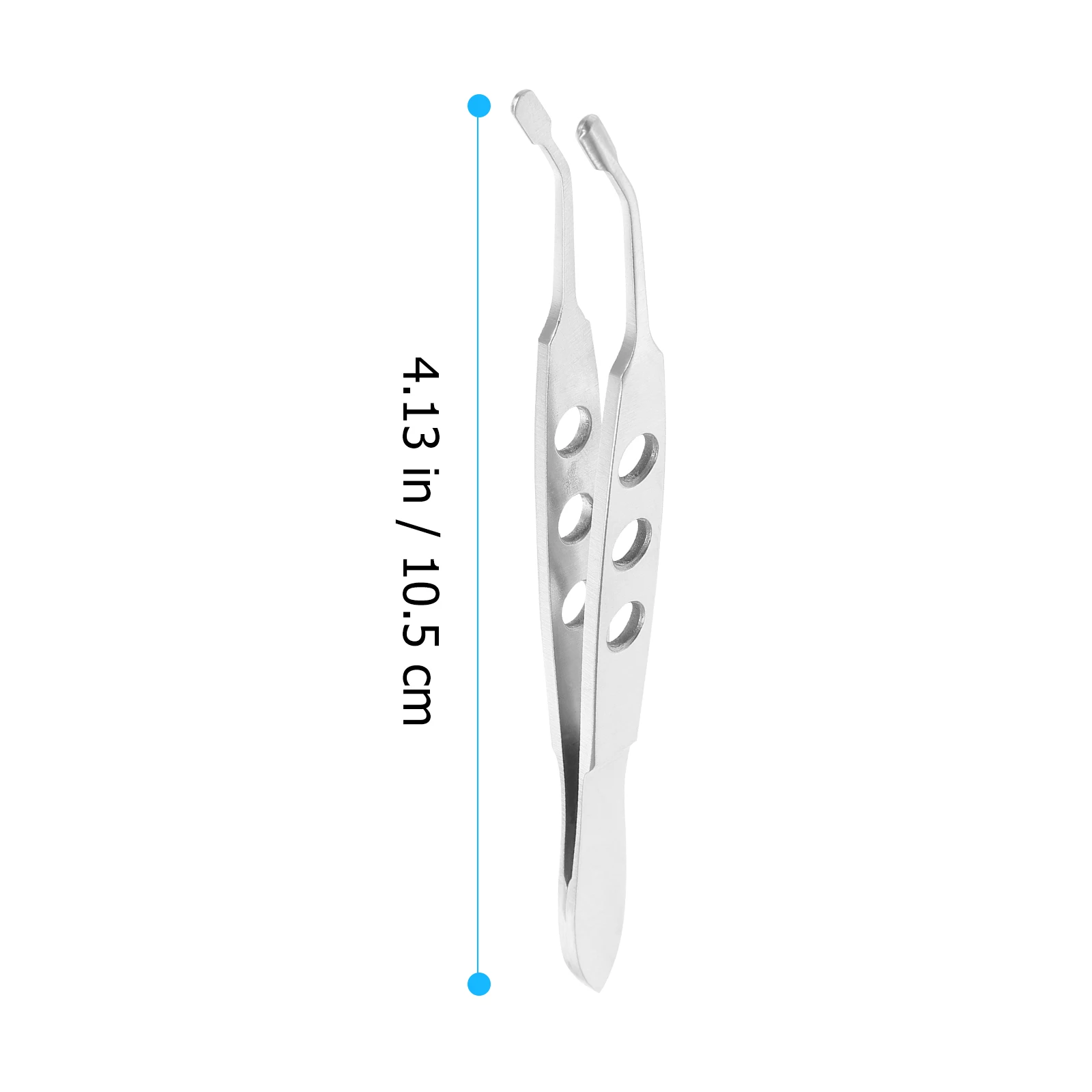 Meibomian Gland Massage Forceps Eyelid Tweezers Expressor Forceps/Tweezers/Forceps Stainless Steel Compressor Lash 6