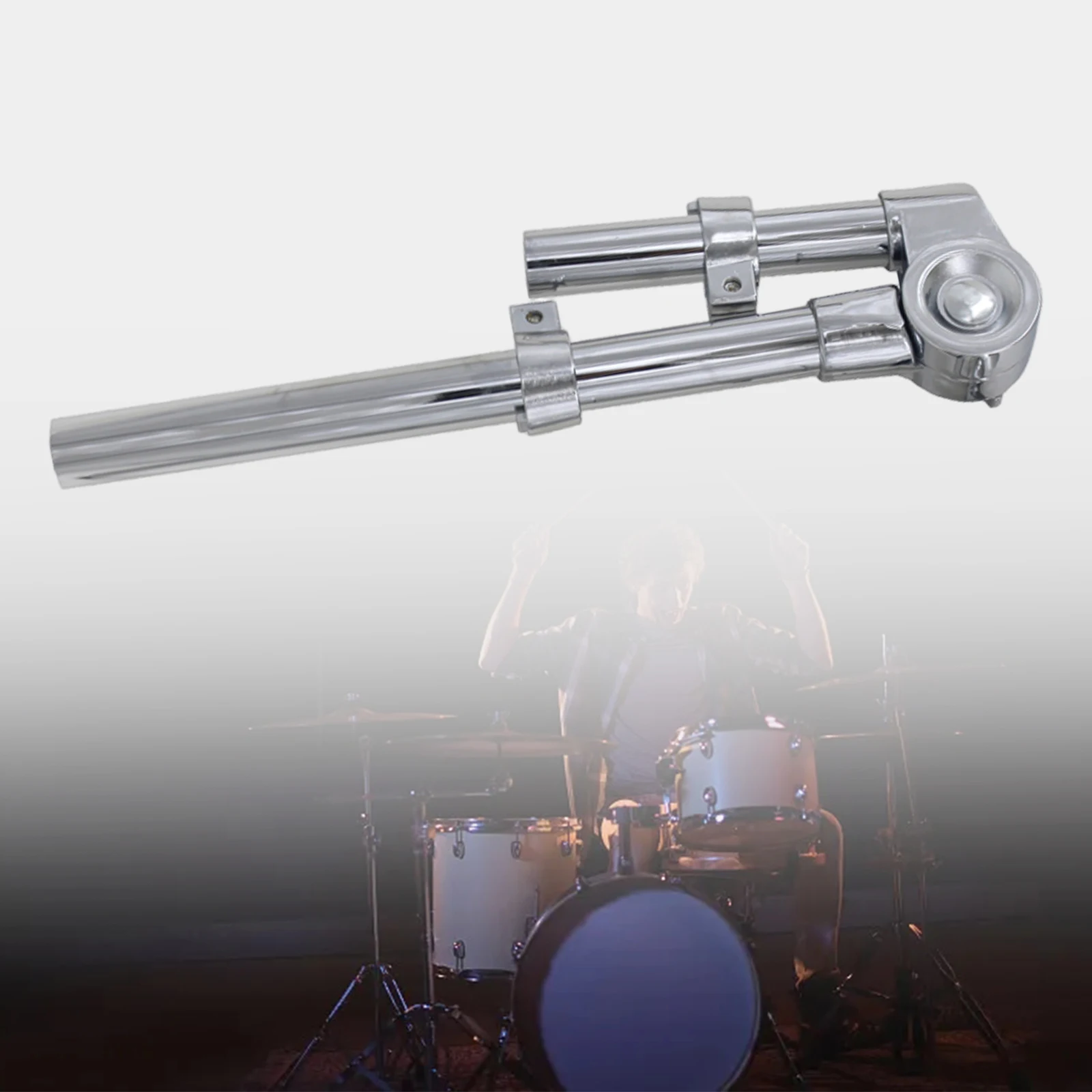 Foldable Snare Drum Holder Metal Tom Drum Mount Stand Bracket Hardware Musical Instrument Replacement Parts for Lovers