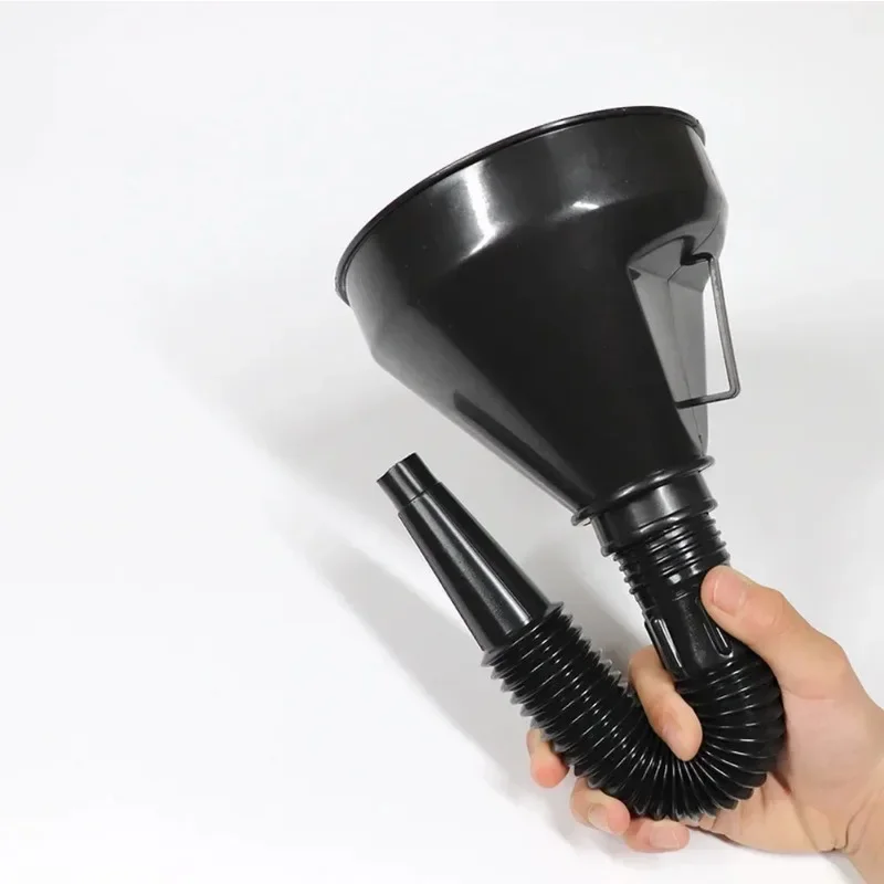 Oil Filter Funnel Car Repair Tool Oil Filling Equipment Filter Flexible Tube Safety Emergency Travel Car Accessorie 1PC