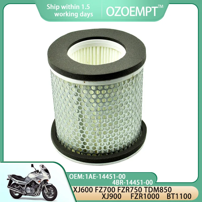 Filtro Aria Moto Ozoempt Applicare A Xj 600 900 Fz 700 750 85-94 Fzr750 Tdm850 Fzr1000 Bt1100 Oem: Muslimate, Muslimate