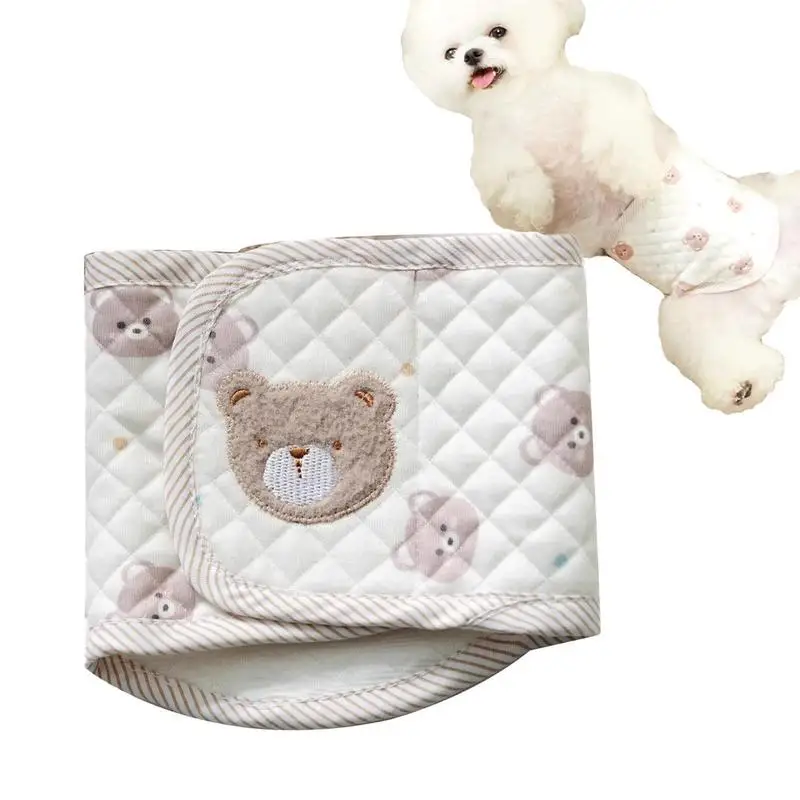 

Pet Dog Physiological Pants Dog Underwear Menstrual Care Dog Pants Washable Breathable Sanitary Pet Pants For Male Female Pets